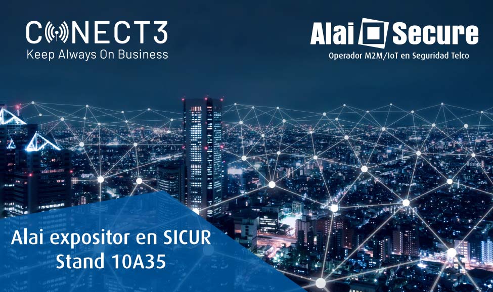 AlaiSecure - Noticias: Alai Secure presenta en SICUR sus últimas novedades en comunicaciones M2M/IoT para el sector de la seguridad
