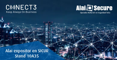 Alai Secure presenta en SICUR sus últimas novedades en comunicaciones M2M/IoT para el sector de la seguridad