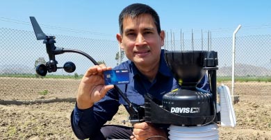 Estaciones meteorológicas conectadas a tiempo real para la Agroindustria en Perú