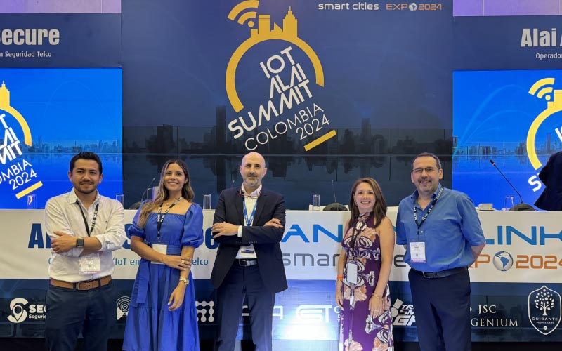 Alai Secure - Noticias: IoT Alai Summit Colombia 2024 en Andina Link